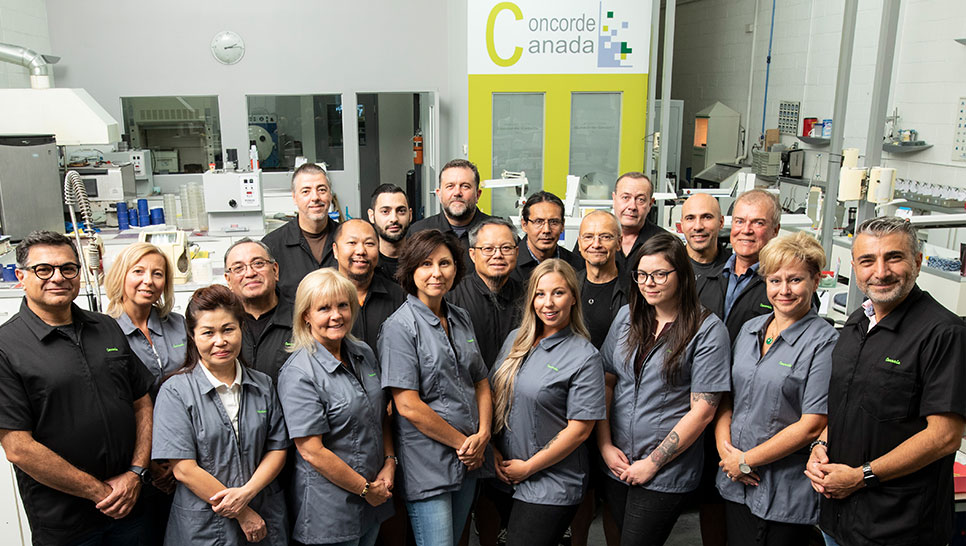 Concorde Dental Laboratory Team